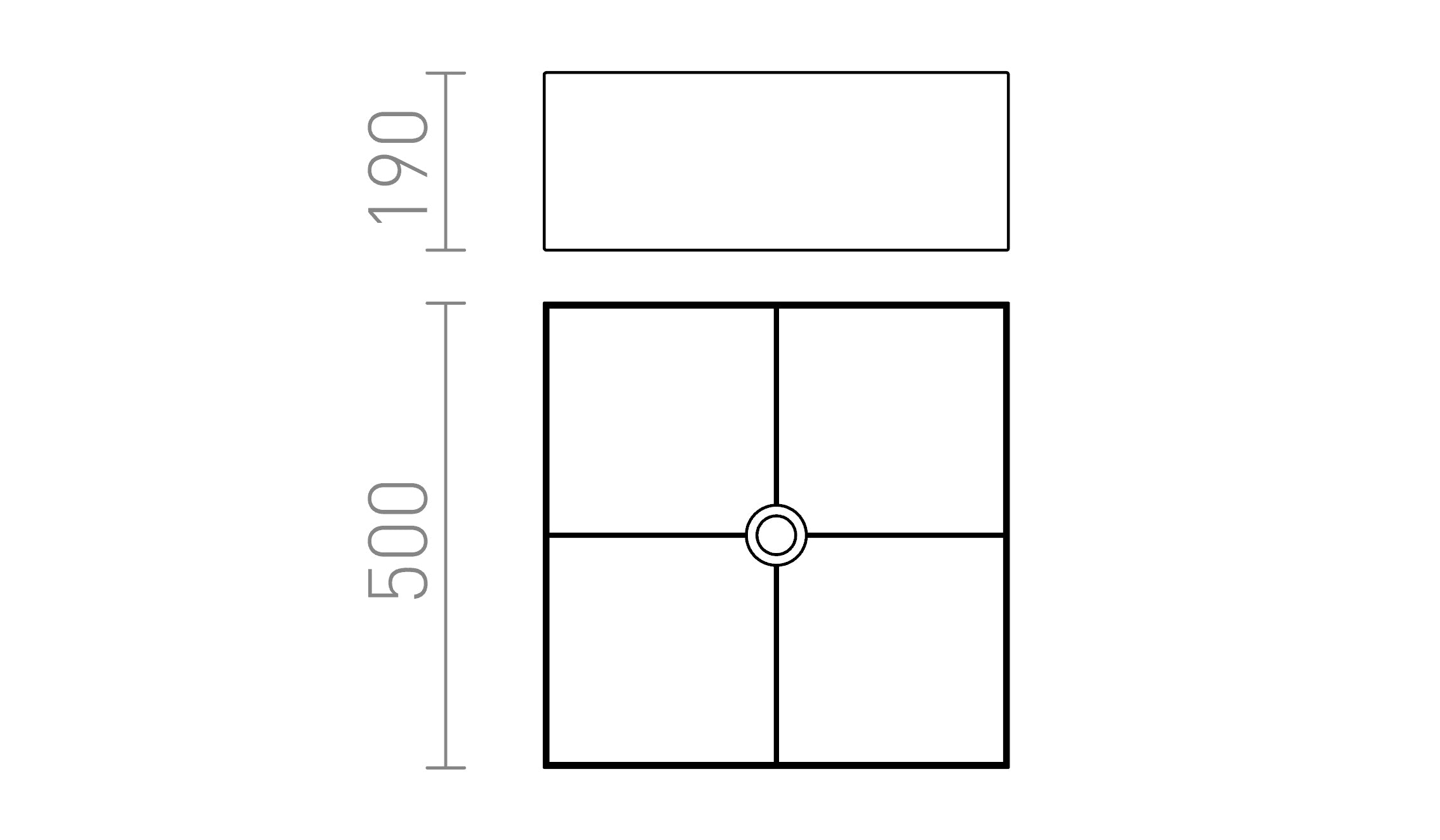 TEMPO 50/19 αμπαζούρ - Product sketch