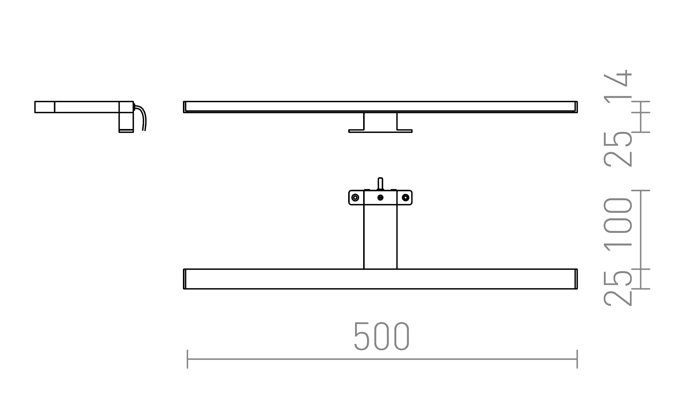 BALEA 500 για ντουλάπια - Product sketch
