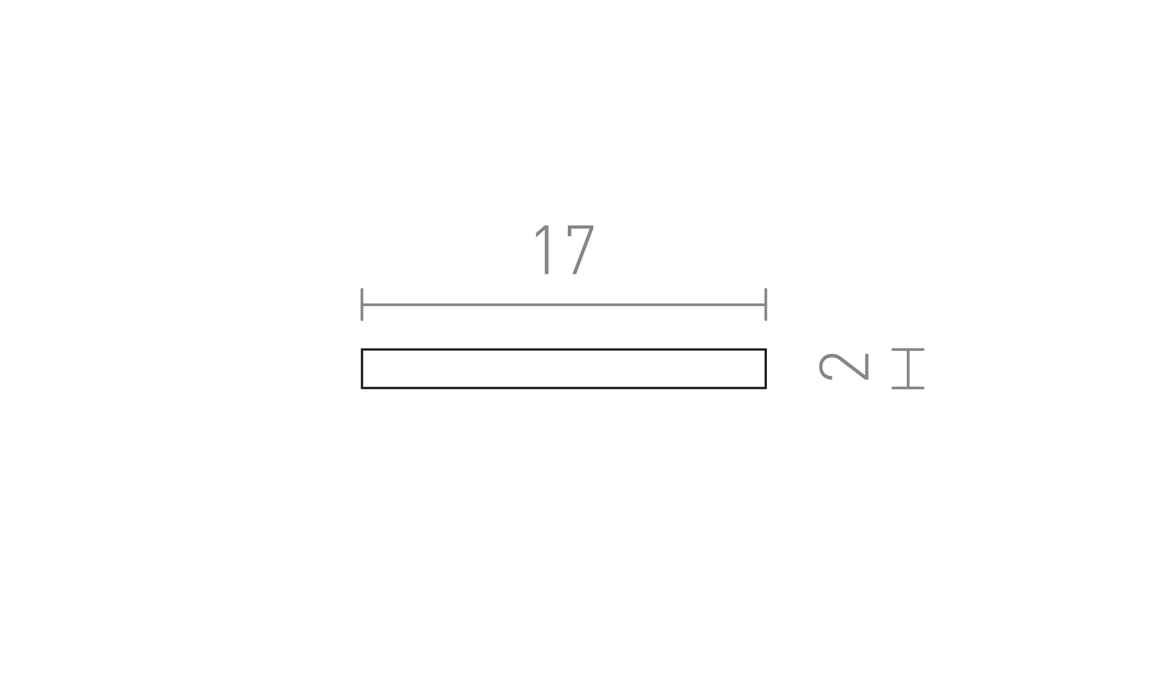 WAVE 10m Cinturón de tela - Product sketch
