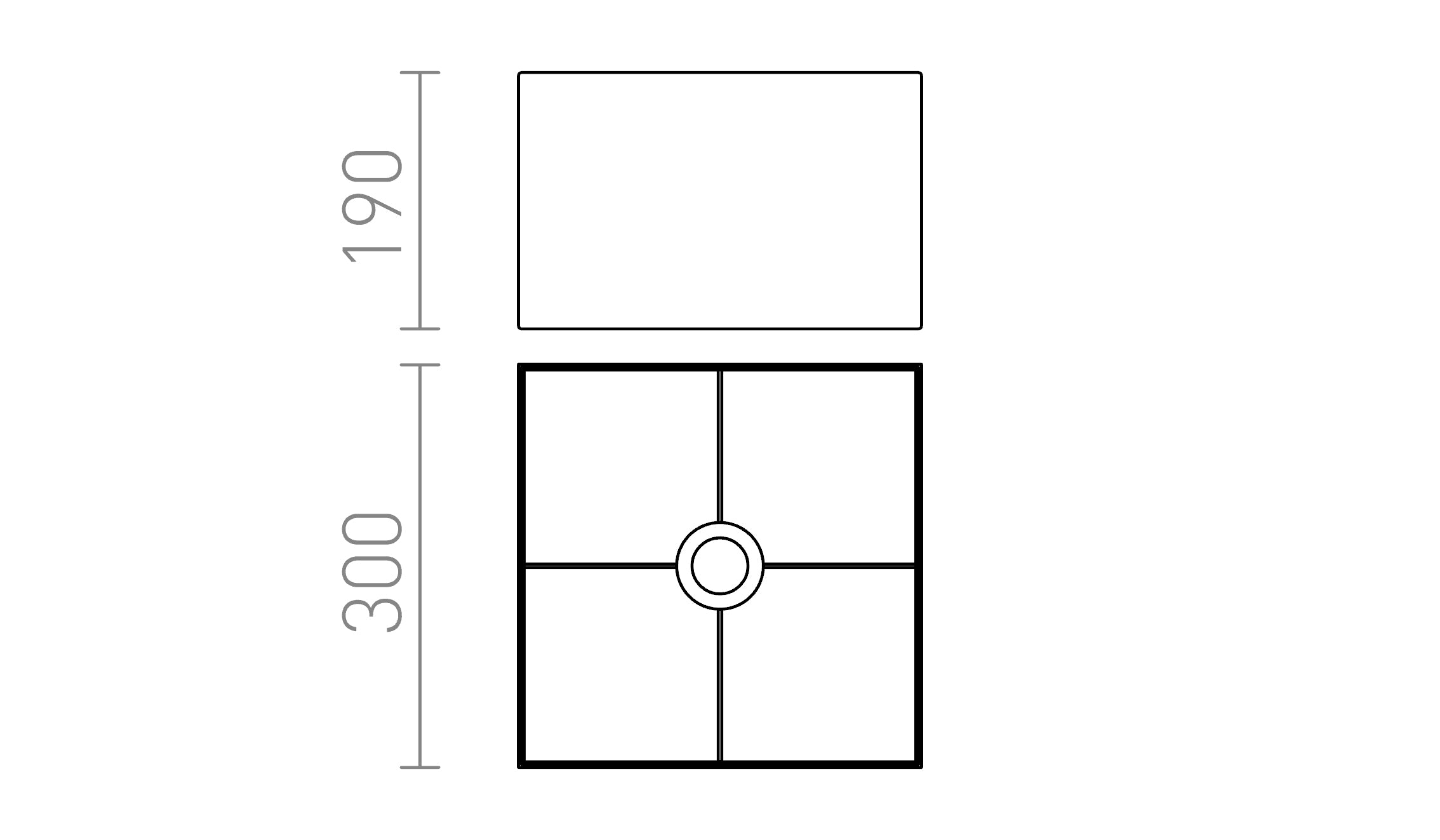 TEMPO 30/19 pantalla - Product sketch