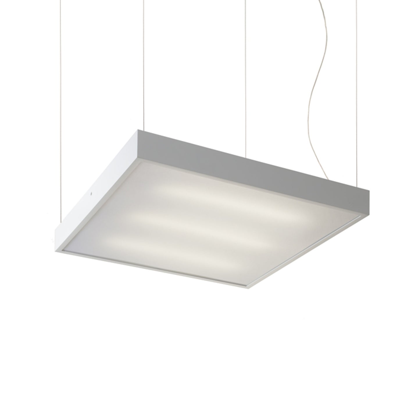 RENDL Outlet STRUCTURAL 55x55 pendant white 230V 2G11 3x36W R10259 5