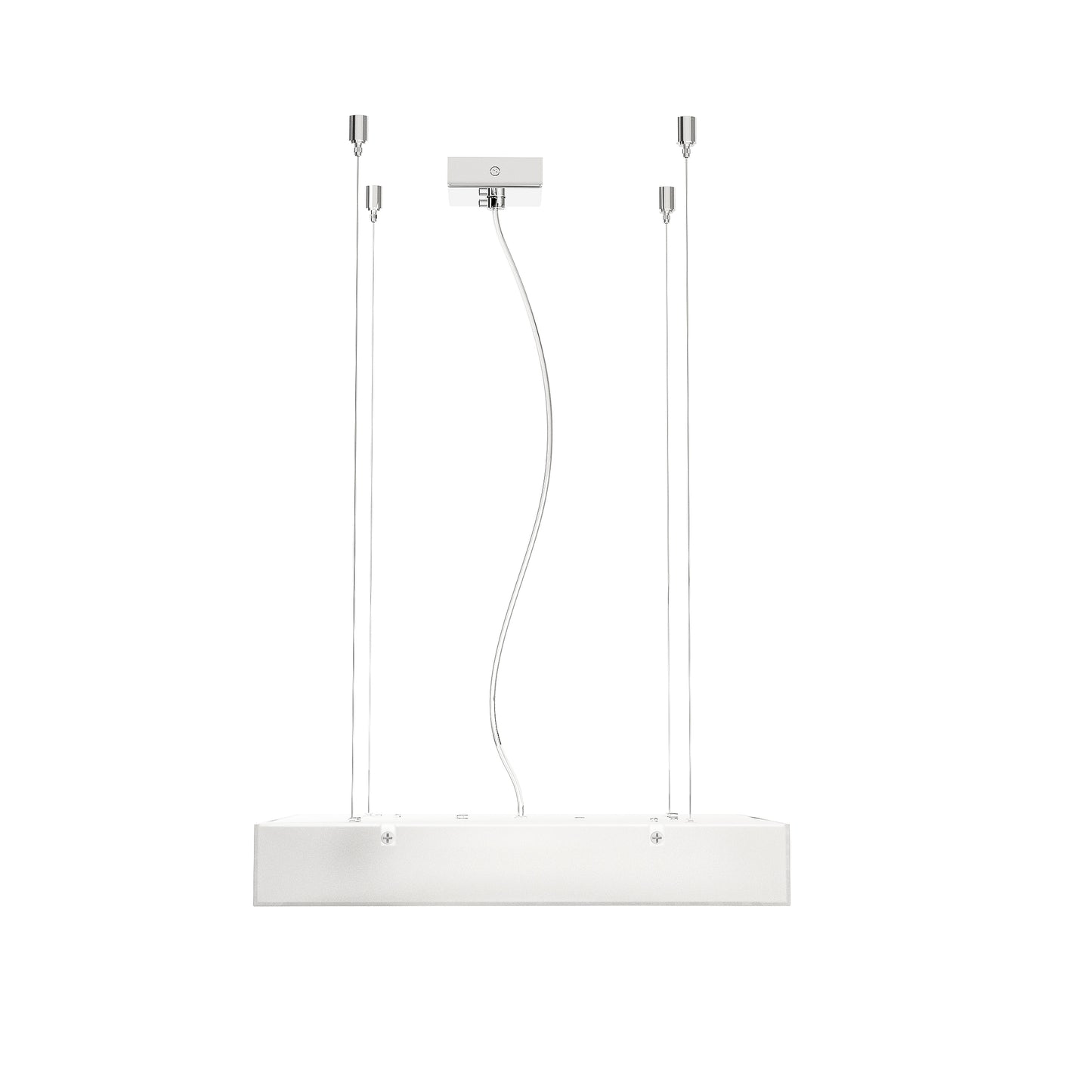 RENDL Outlet STRUCTURAL 40x40 pendant satinated glass 230V 2G11 2x24W R10629 6