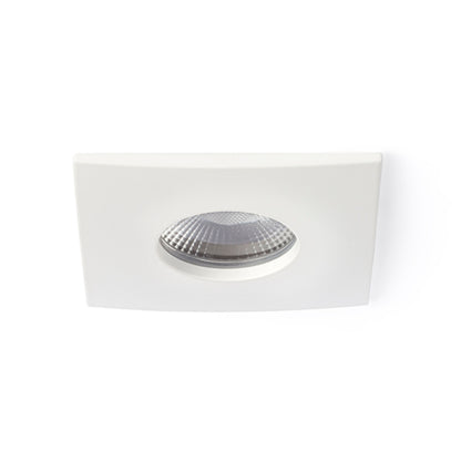 RENDL recessed light WATERBOY SQ  matt white  230V LED 10W 40° IP65  3000K R11728 6