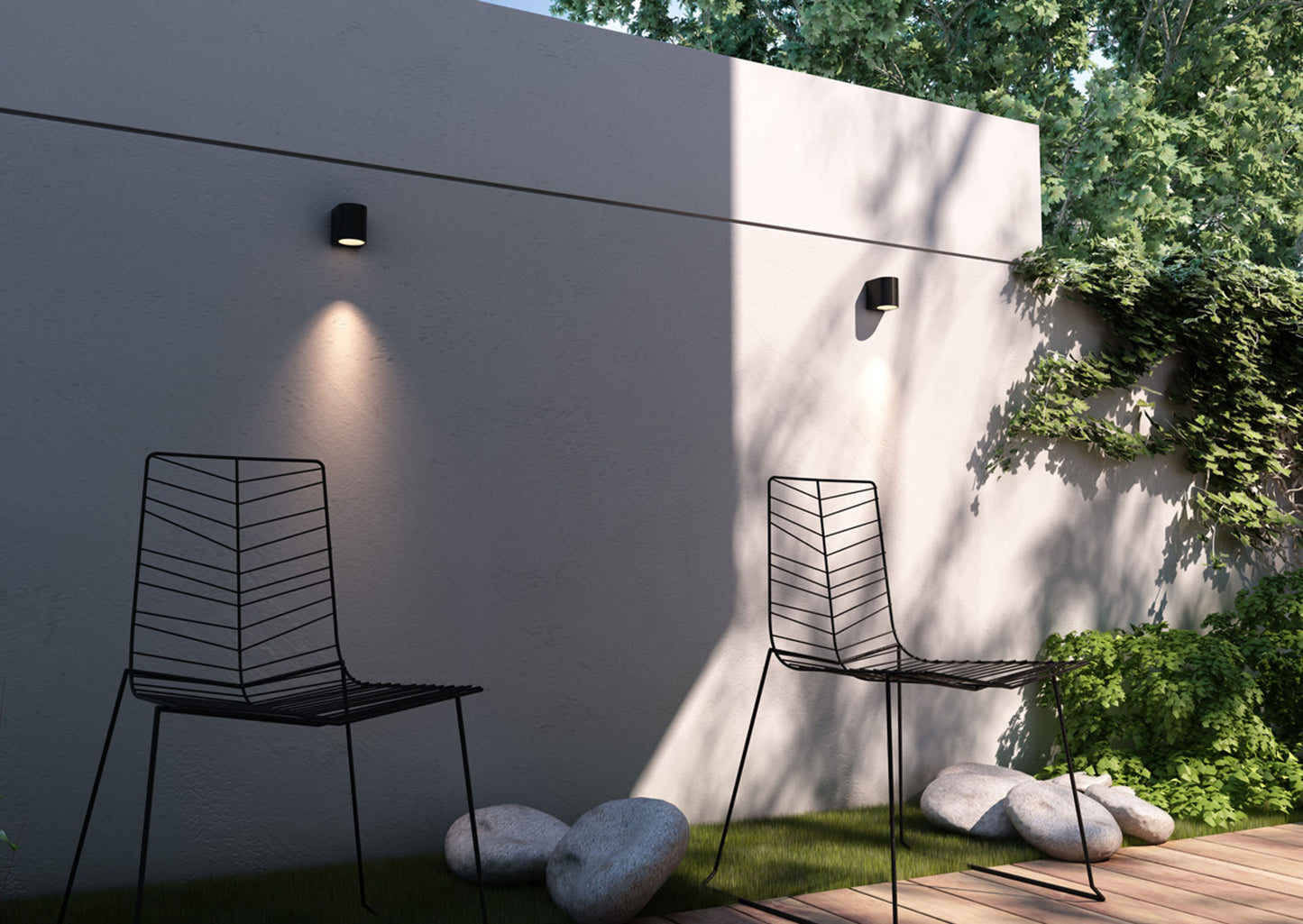 RENDL outdoor lamp ZACK I anthracite grey 230V LED 3W 58° IP54 3000K R12027 18