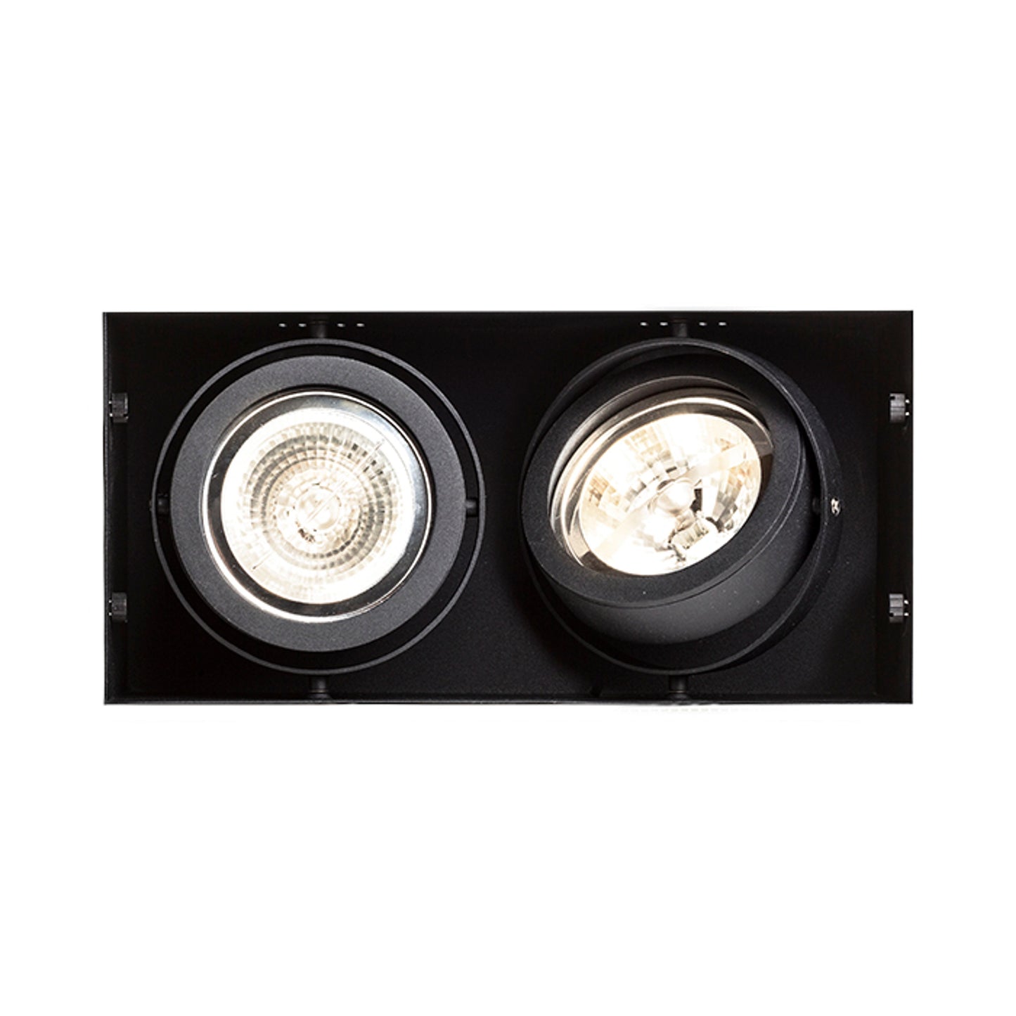 RENDL recessed light ELECTRA II black 12V LED G53 2x15W R12051 8