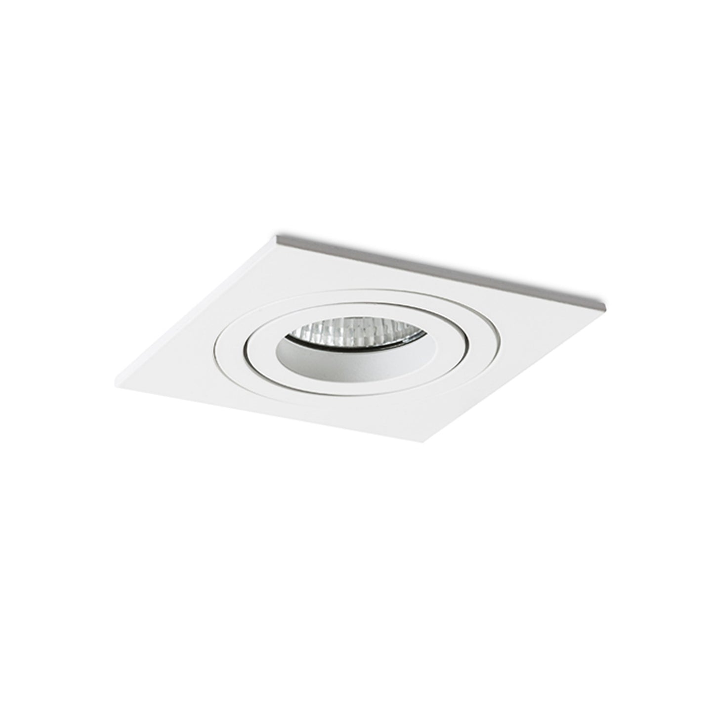 RENDL recessed light PASADENA GU10 SQ I recessed white 230V LED GU10 7W R12710 2