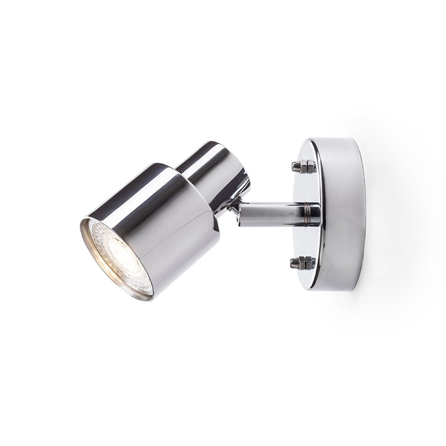 RENDL spotlight VALTO I wall chrome 230V GU10 LED 5W IP44 R13696 1
