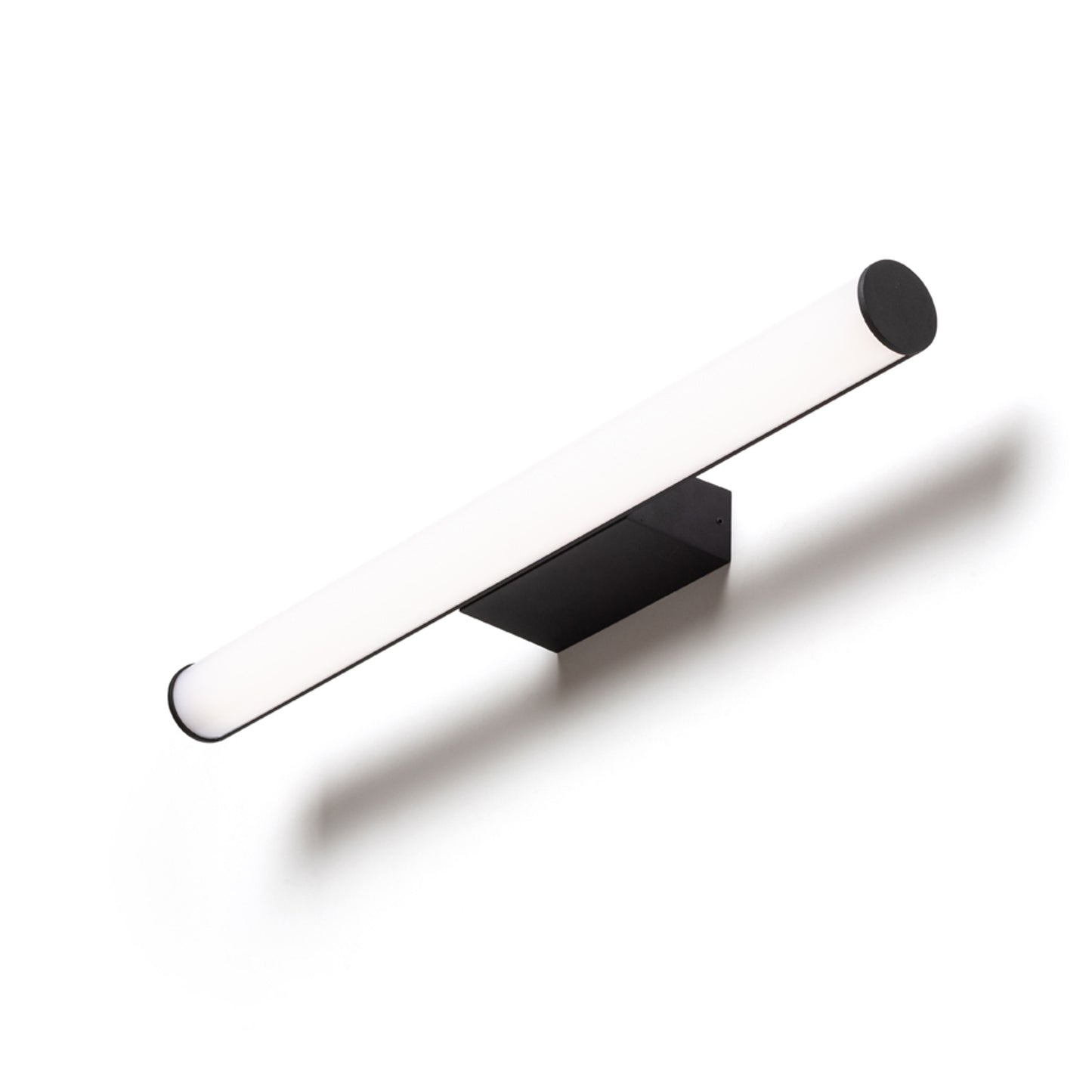 RENDL wall lamp CASSAMBA 60 wall black frosted acrylic 230V LED 12W IP44 3000K 4000K R13888 6