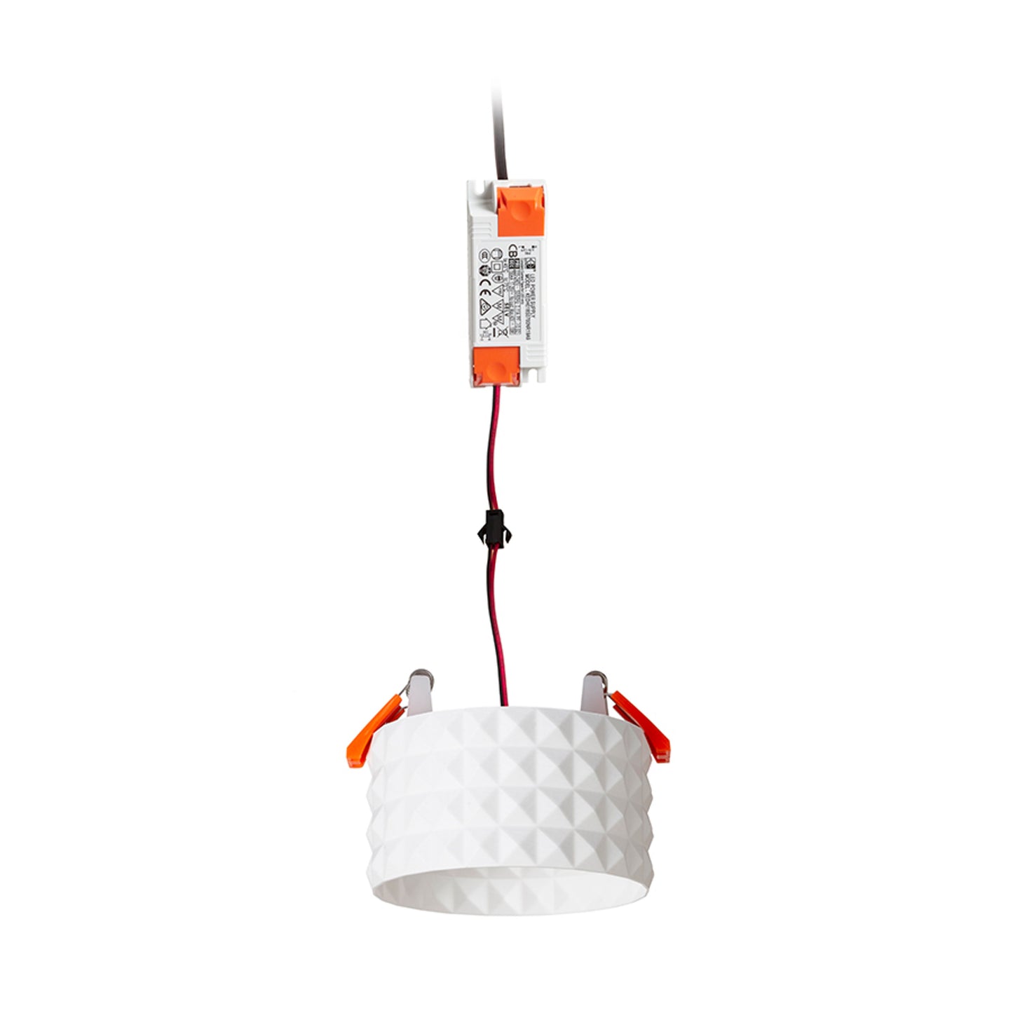 RENDL recessed light MARENGA RD4 52 recessed white Eco PLA 230V LED 6W 3000K R14007 6