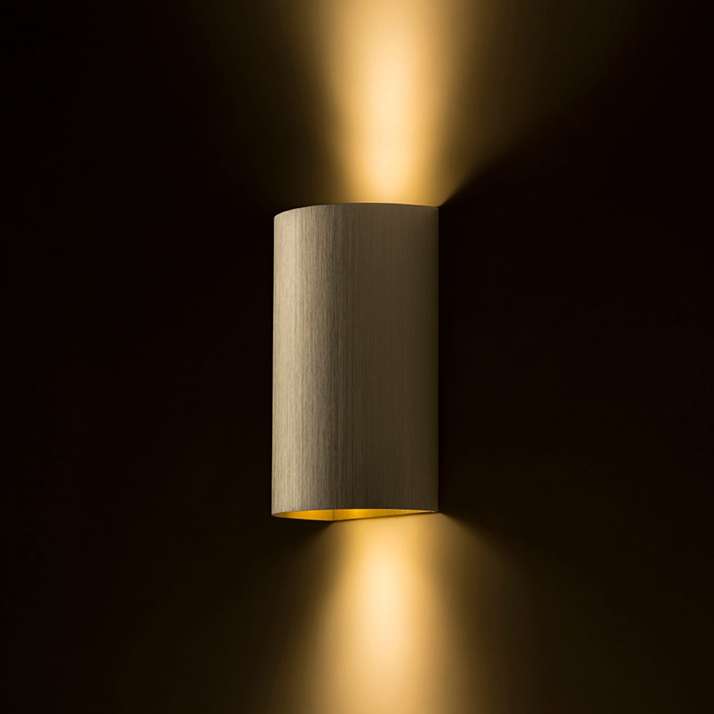 RENDL wall lamp CAPRI R wall brushed brass 230V LED GU10 2x9W R14414 3