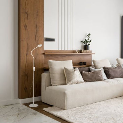 Lámpara de pie regulable