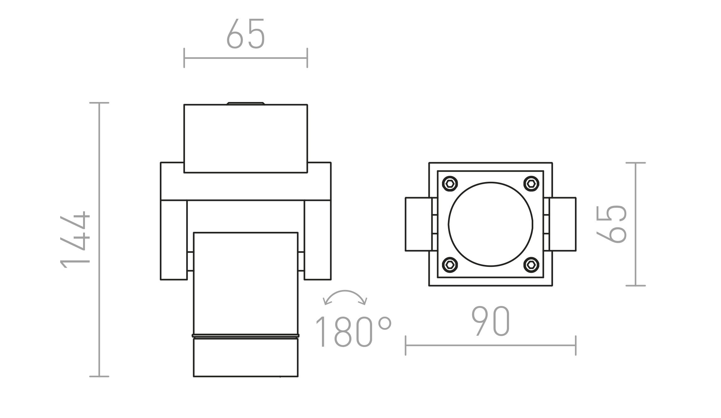 CASSO INCLINABLE - Product sketch
