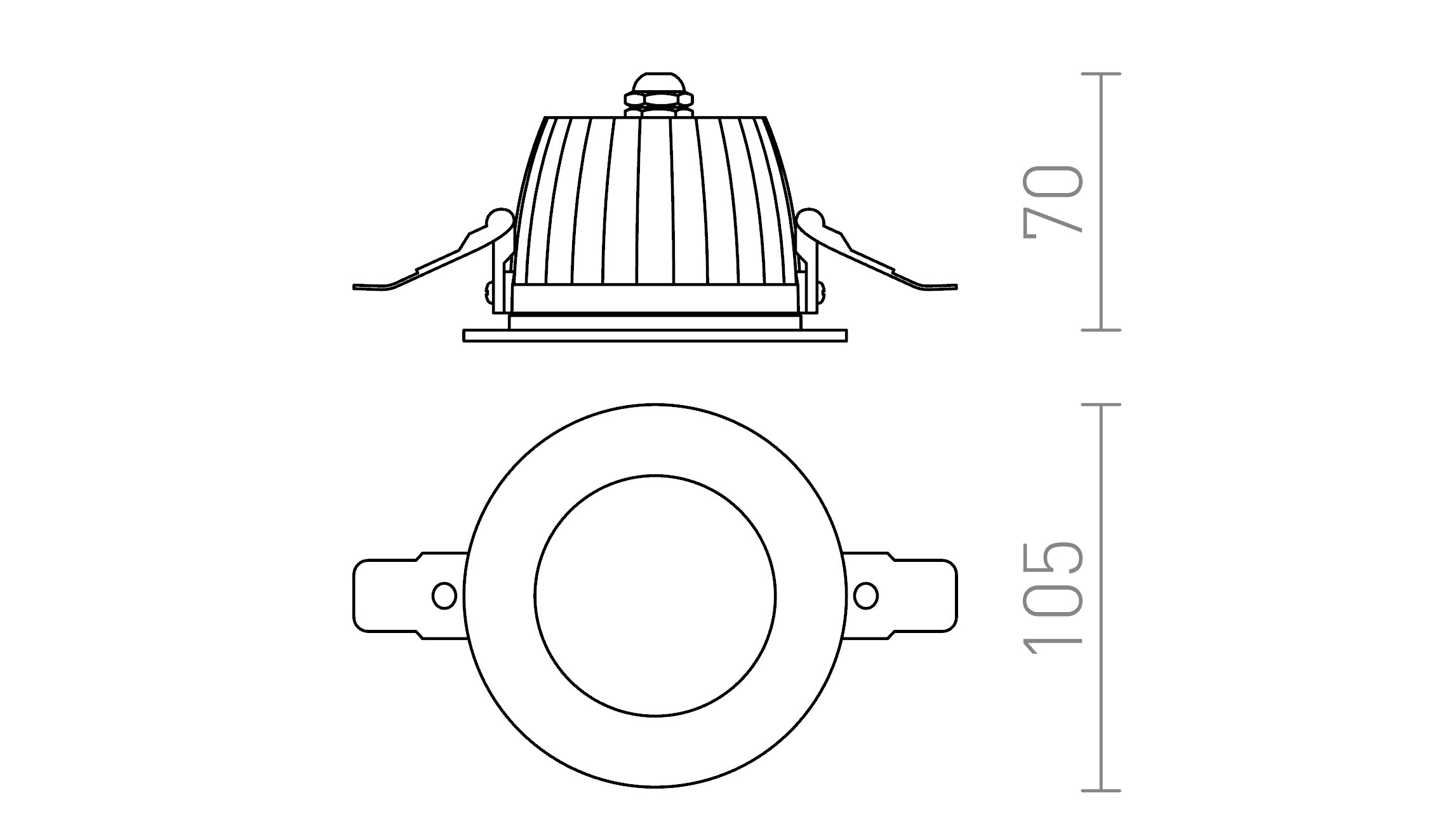 AMIGA CIRCULAR - Product sketch