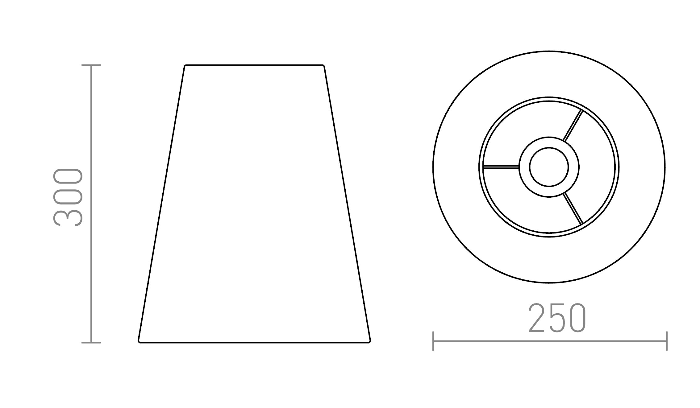 CONNY 25/30 - Product sketch