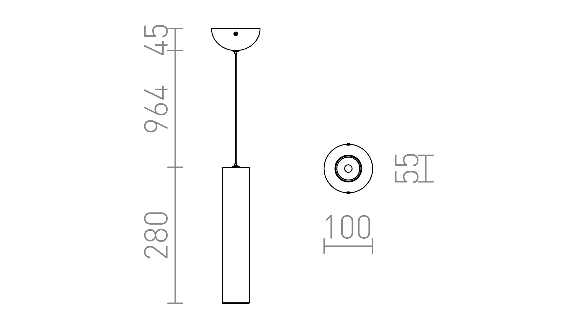 RIGA 28 SUSPENDIDA - Product sketch