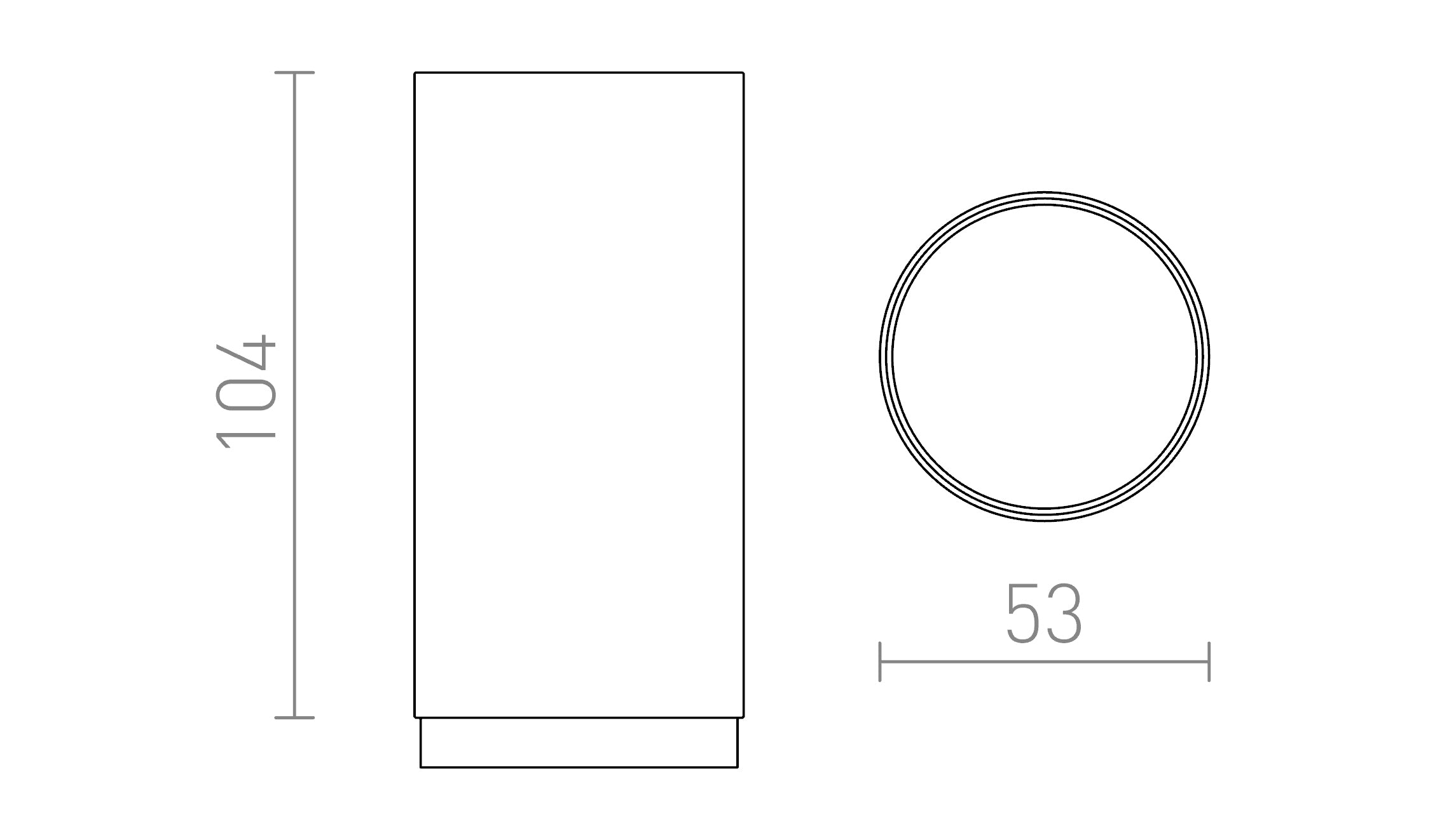 BOGARD EXTENSION - Product sketch
