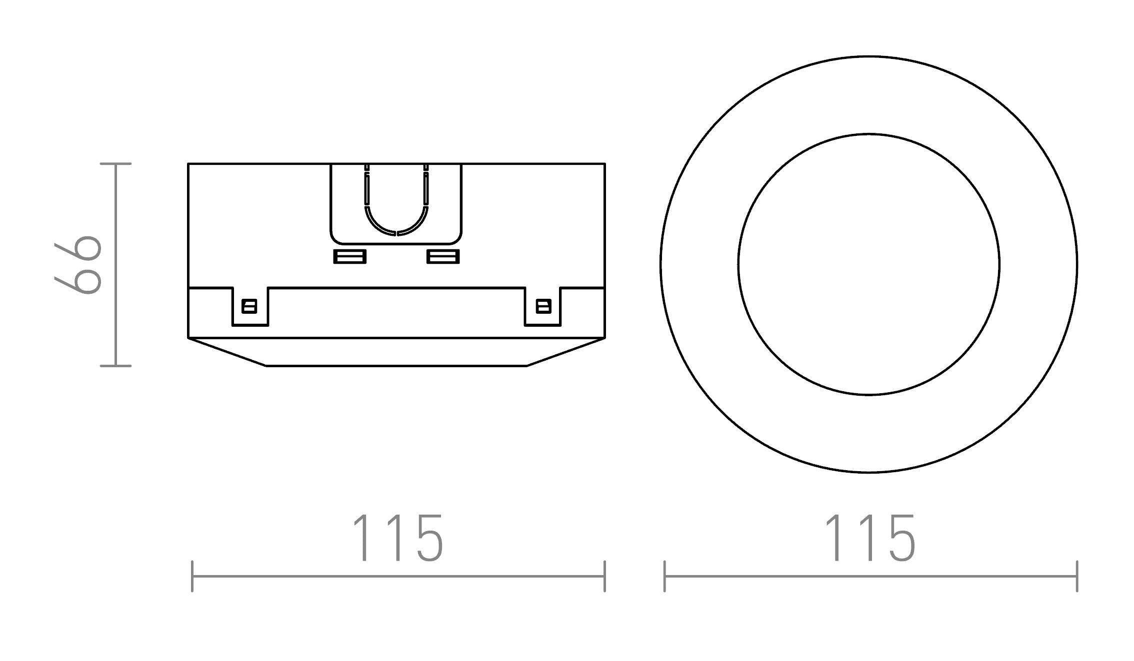 IP-BOX PRO SENSOR - Product sketch