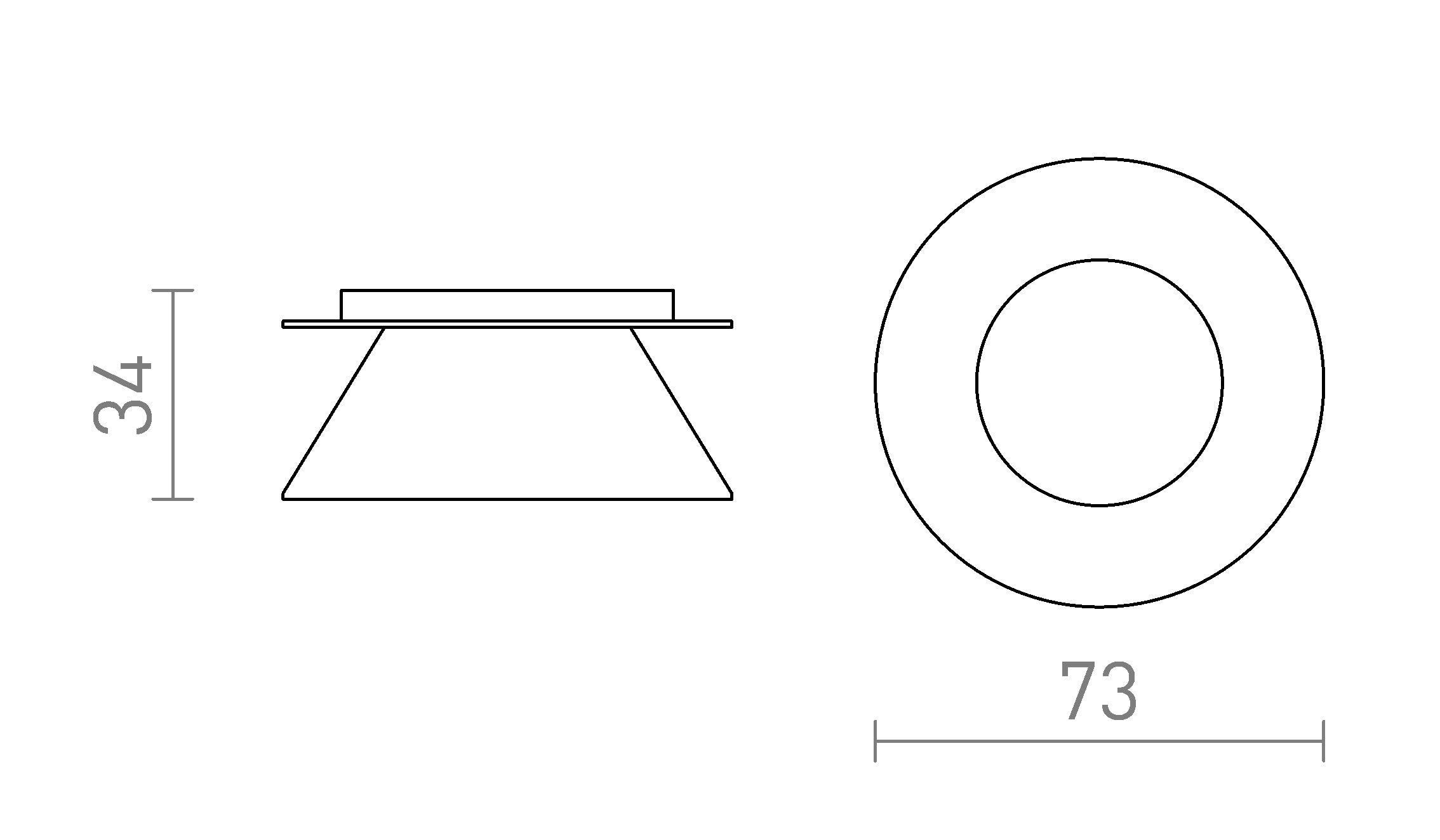 CANTO MOLDURA DECORATIVA - Product sketch