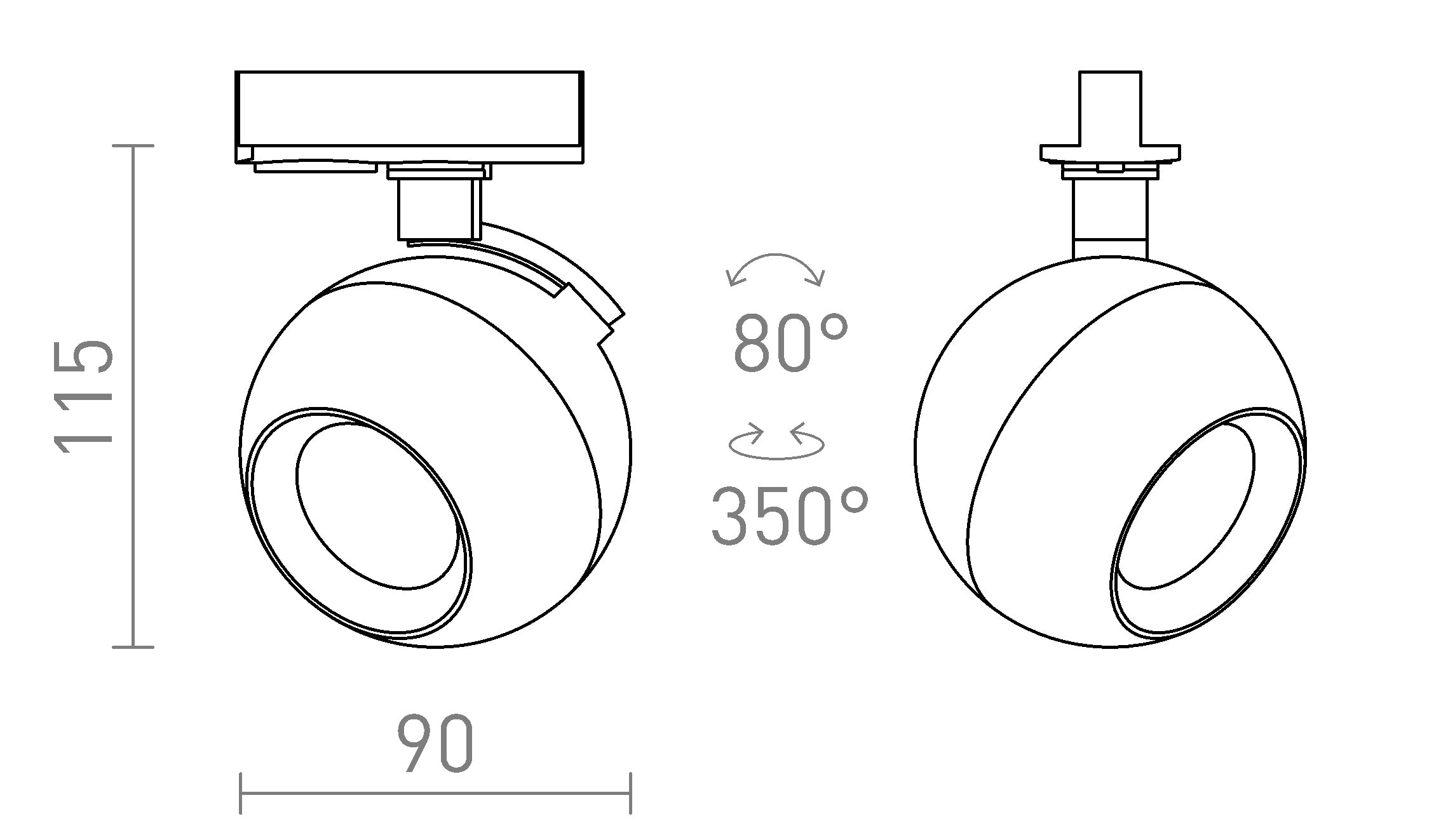 SIENA PARA SISTEMA MONOFÁSICO - Product sketch