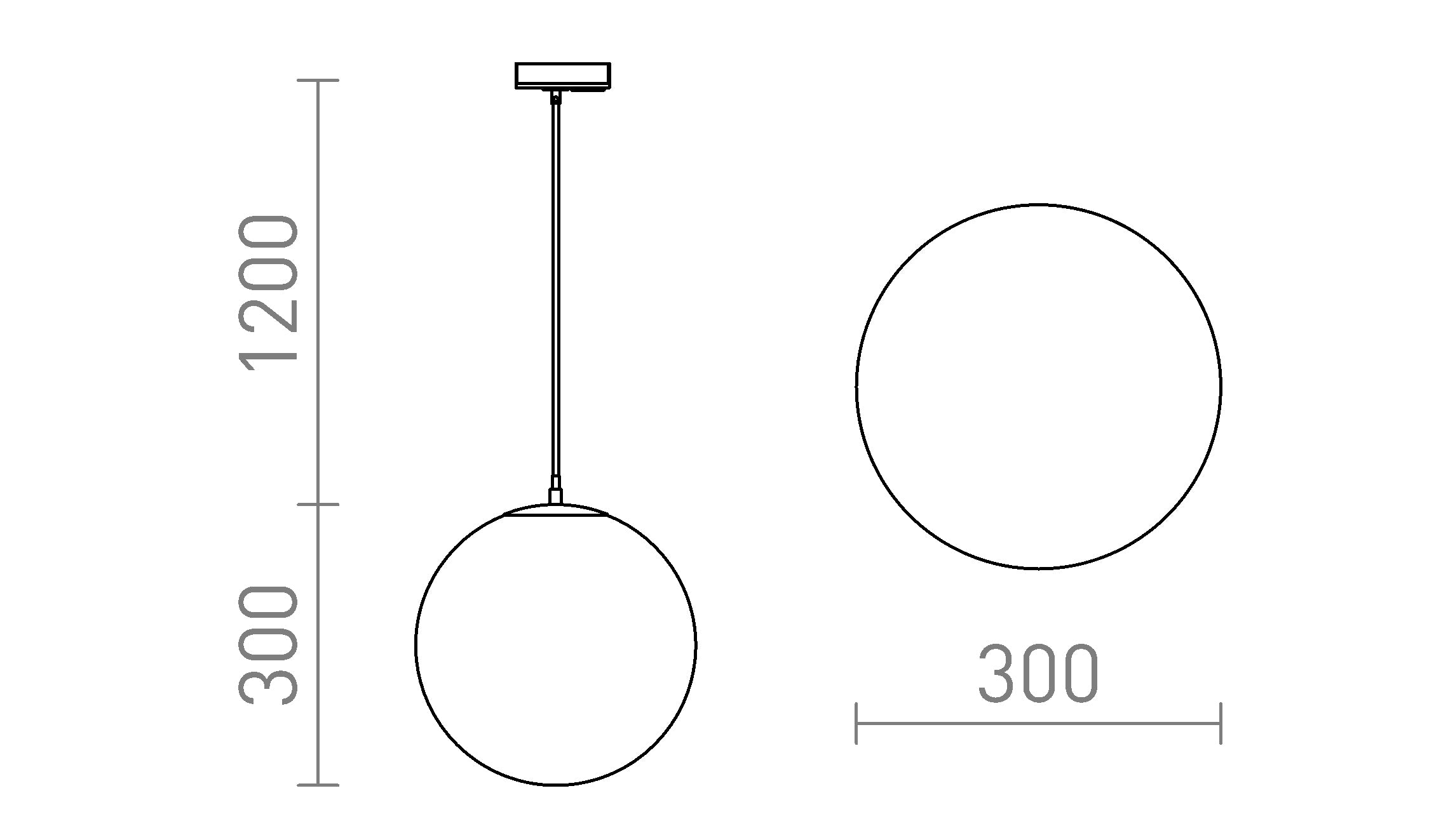 LUNA 30 PARA SISTEMA MONOFÁSICO - Product sketch