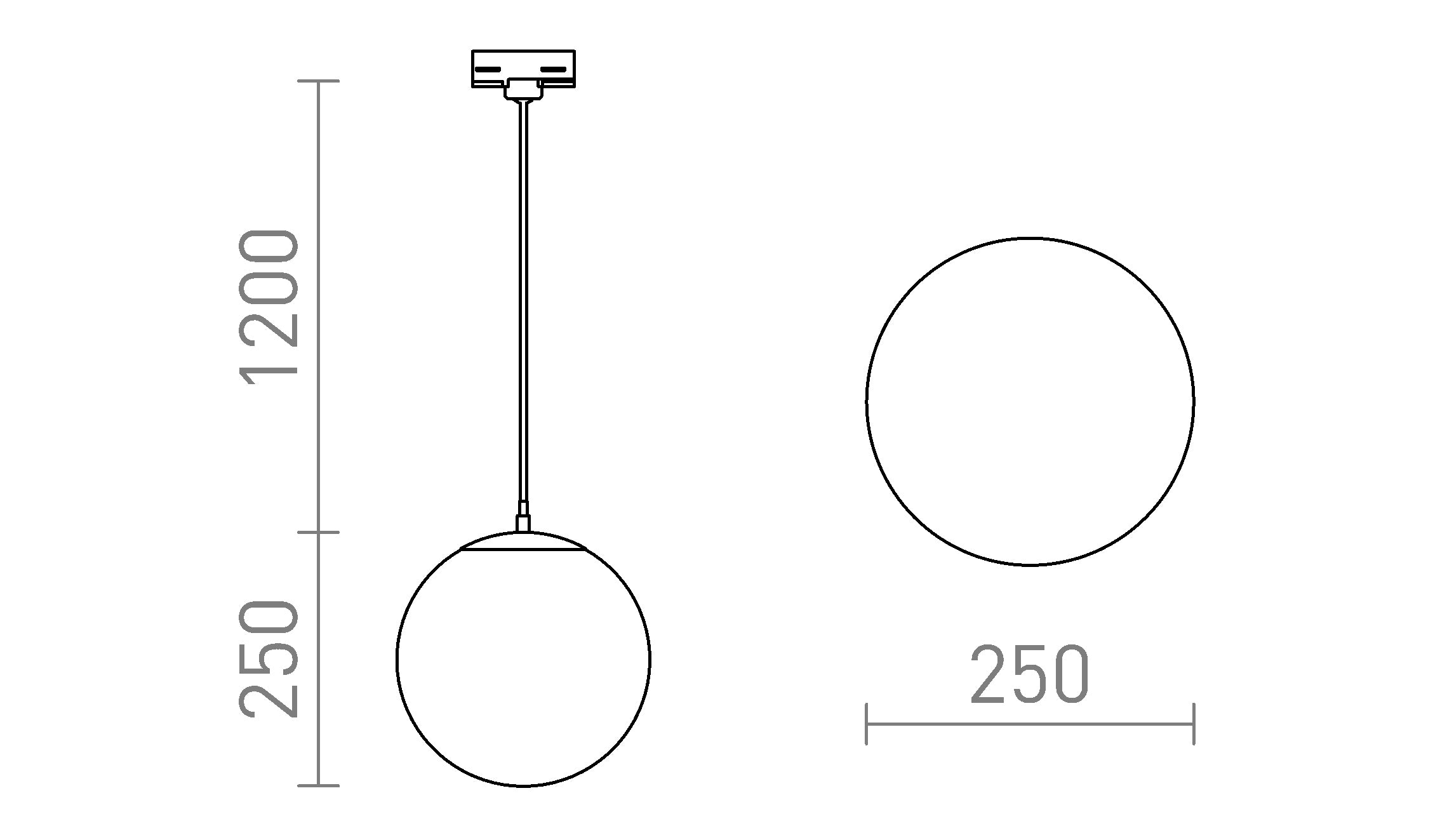 LUNA 25 PARA SISTEMA TRIFÁSICO - Product sketch