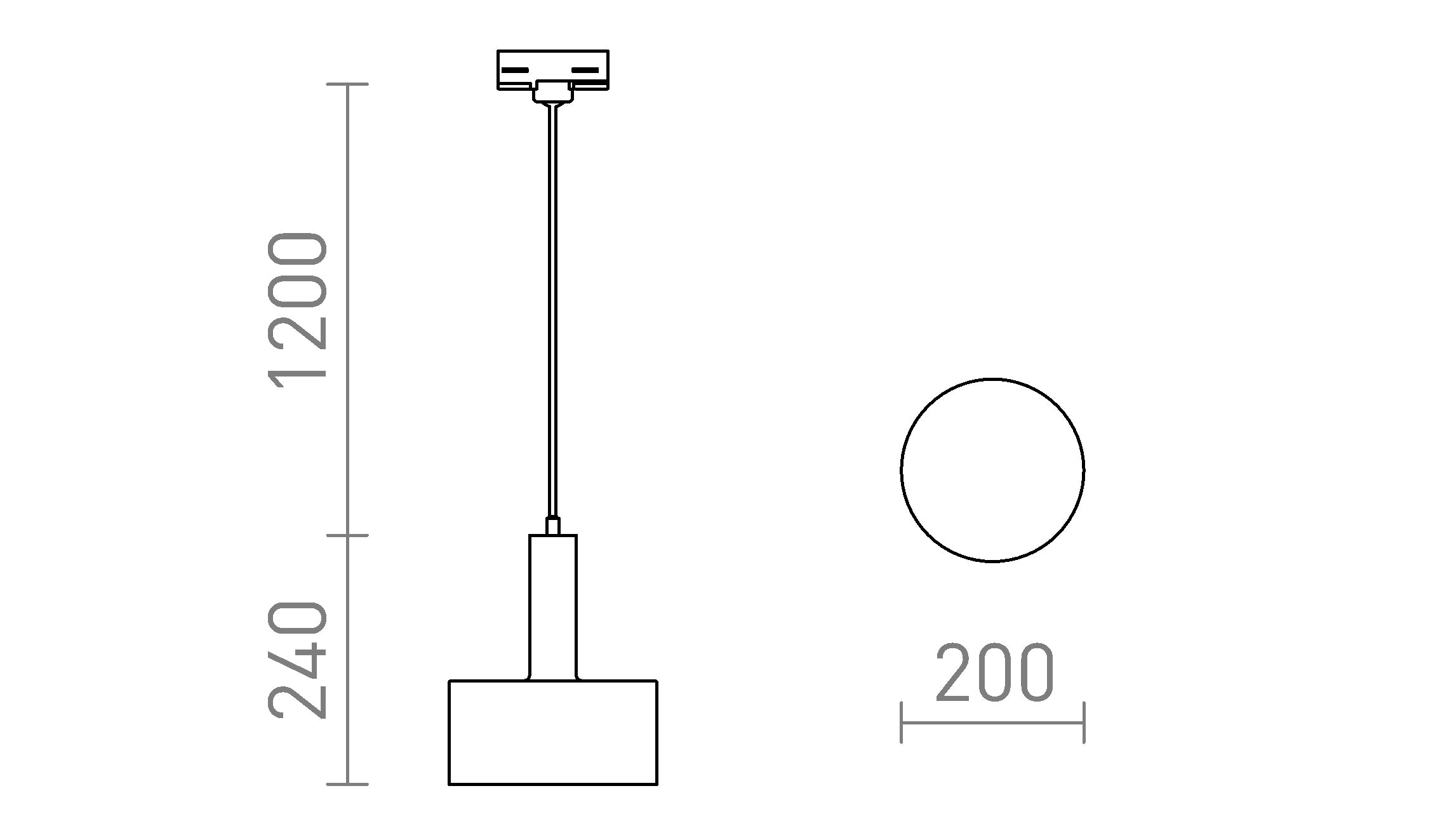 GIULIA 20 PARA SISTEMA TRIFÁSICO - Product sketch