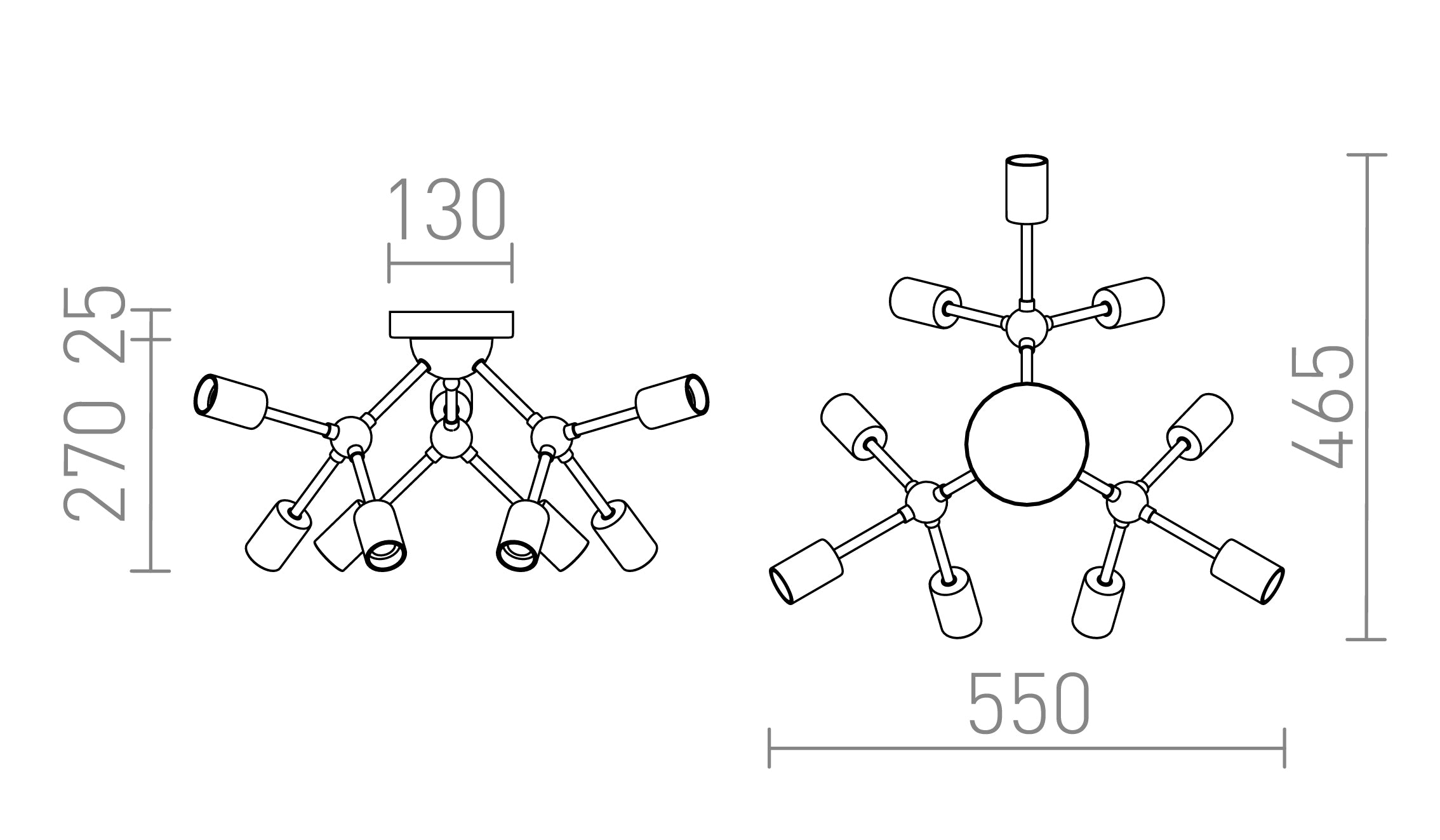 ARTEMIA DE TECHO - Product sketch