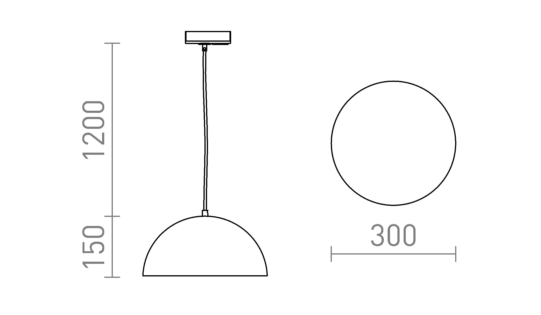 GLADYS 30 PARA SISTEMA MONOFÁSICO - Product sketch