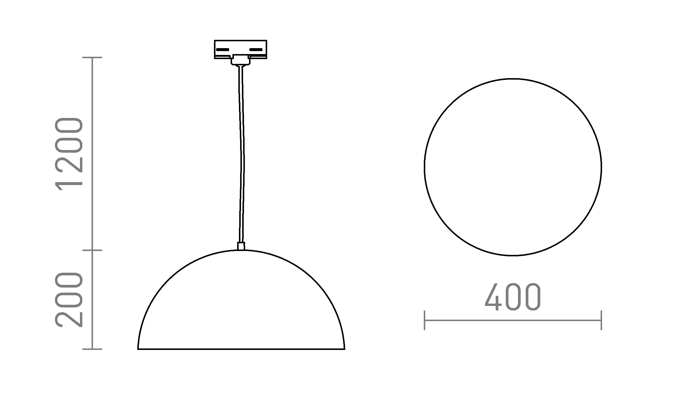 GLADYS 40 PARA SISTEMA TRIFÁSICO - Product sketch