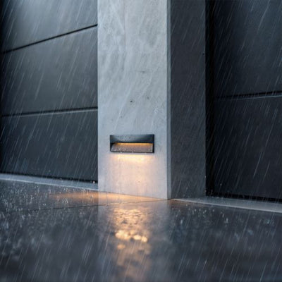 Lámparas empotrables de pared exteriores