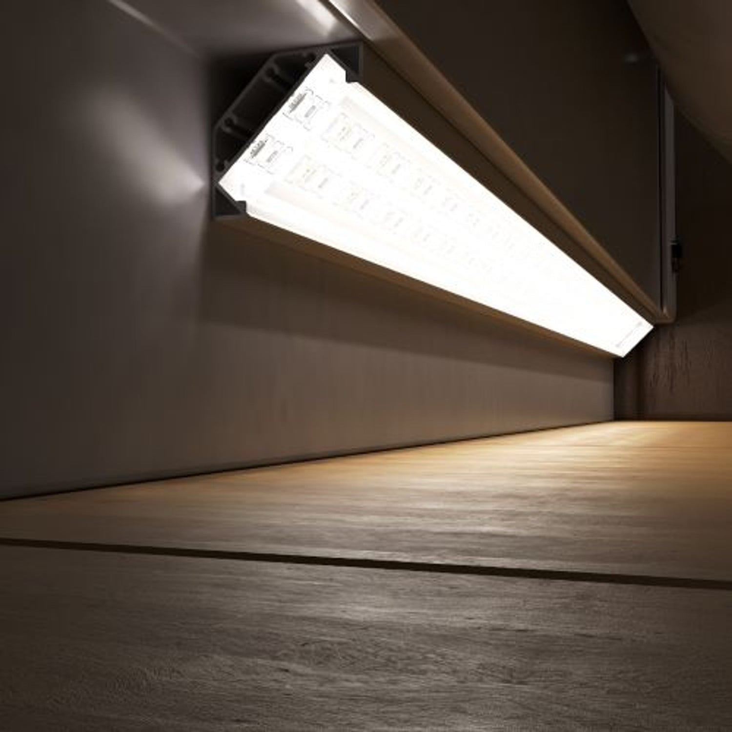 Iluminación LED de pared de salón