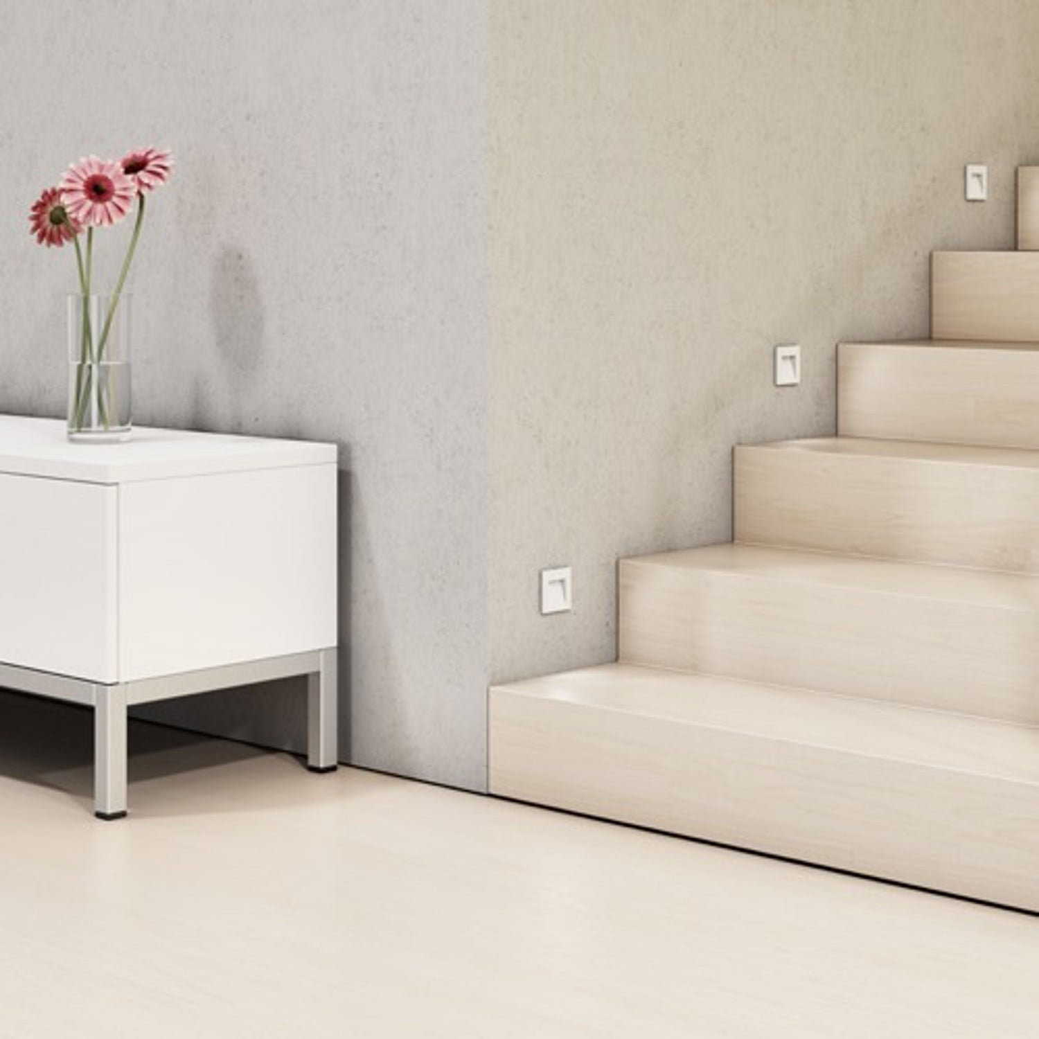 Iluminación LED de escalera