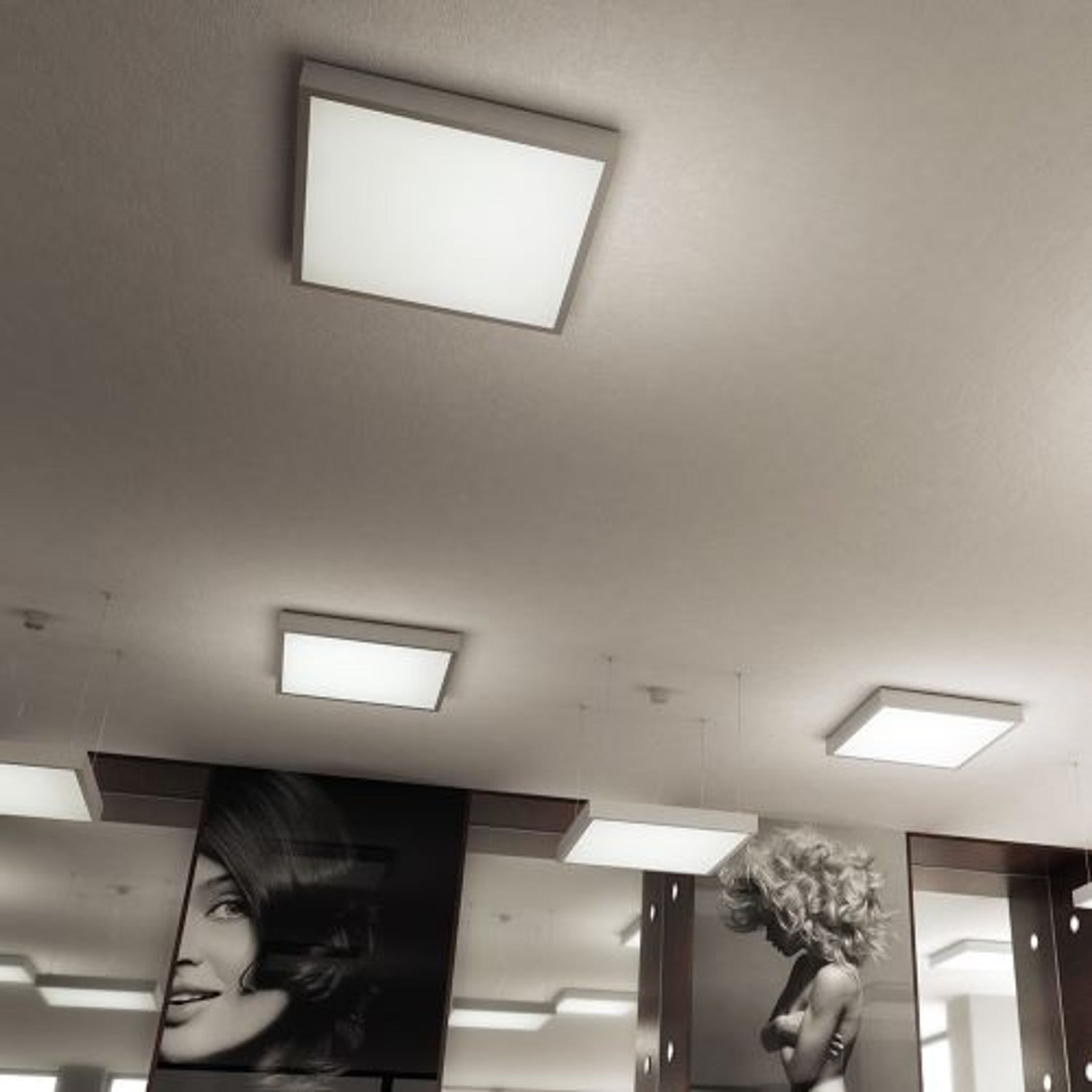 Lámparas de techo de pasillo