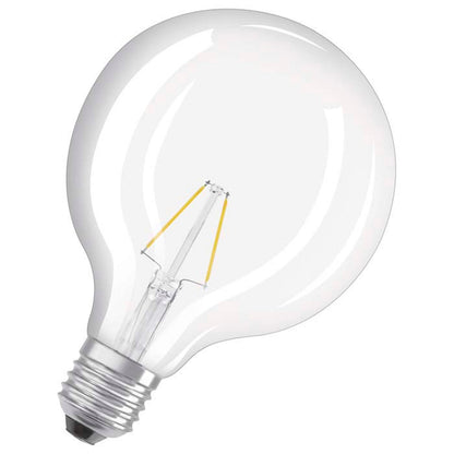 RENDL light source OSRAM Retrofit Globe 125   clear 230V E27 LED EQ25  2700K G12244 1