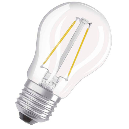 RENDL light source OSRAM Retrofit mini-ball DIMM  clear 230V E27 LED EQ40  2700K G13014 2