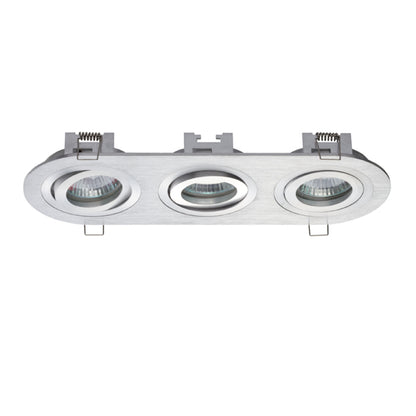 RENDL Outlet BIZZ III directional brushed aluminum 12V GU5,3 3x50W R10210 5