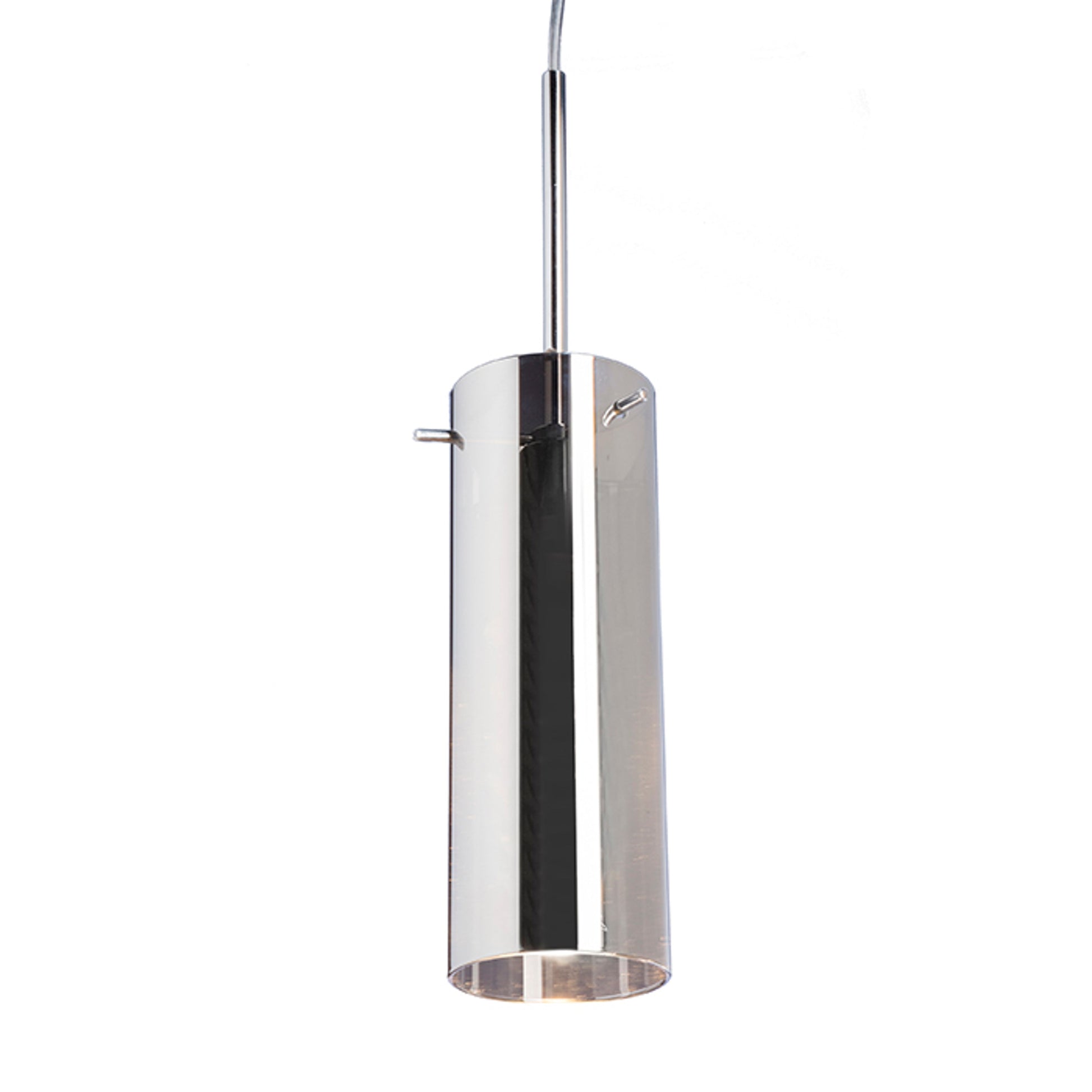 RENDL pendant lamp SANSSOUCI I pendant  chrome-tinted glass 230V LED E27 15W R10509 2