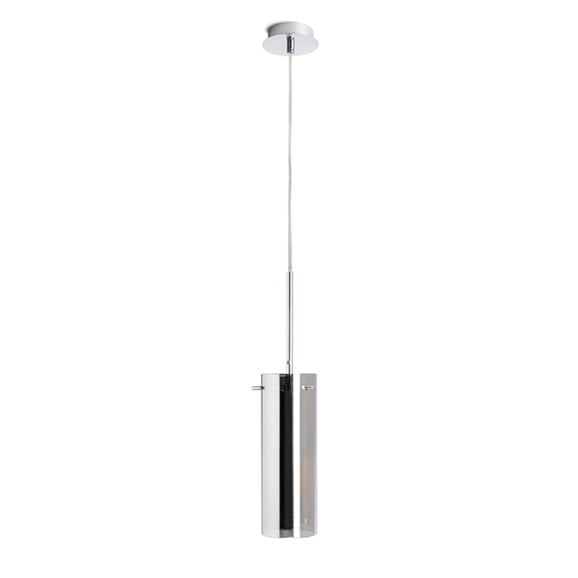 RENDL pendant lamp SANSSOUCI I pendant  chrome-tinted glass 230V LED E27 15W R10509 4