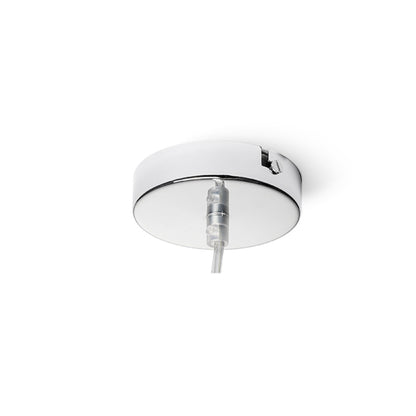 RENDL shades, shade bases, pendent sets ENZO pendant set  chrome 230V LED E27 15W R10616 3