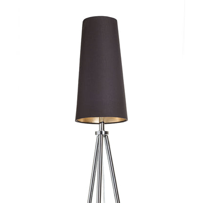 RENDL shades, shade bases, pendent sets CONNY 15/30 table shade Polycotton black/golden foil max. 23W R11468 8