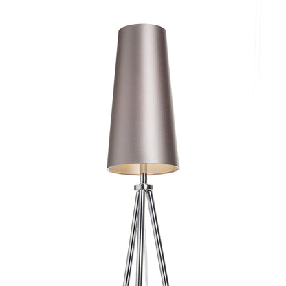RENDL shades, shade bases, pendent sets CONNY 15/30 table shade  Monaco dove gray/silver PVC  max. 23W R11590 4