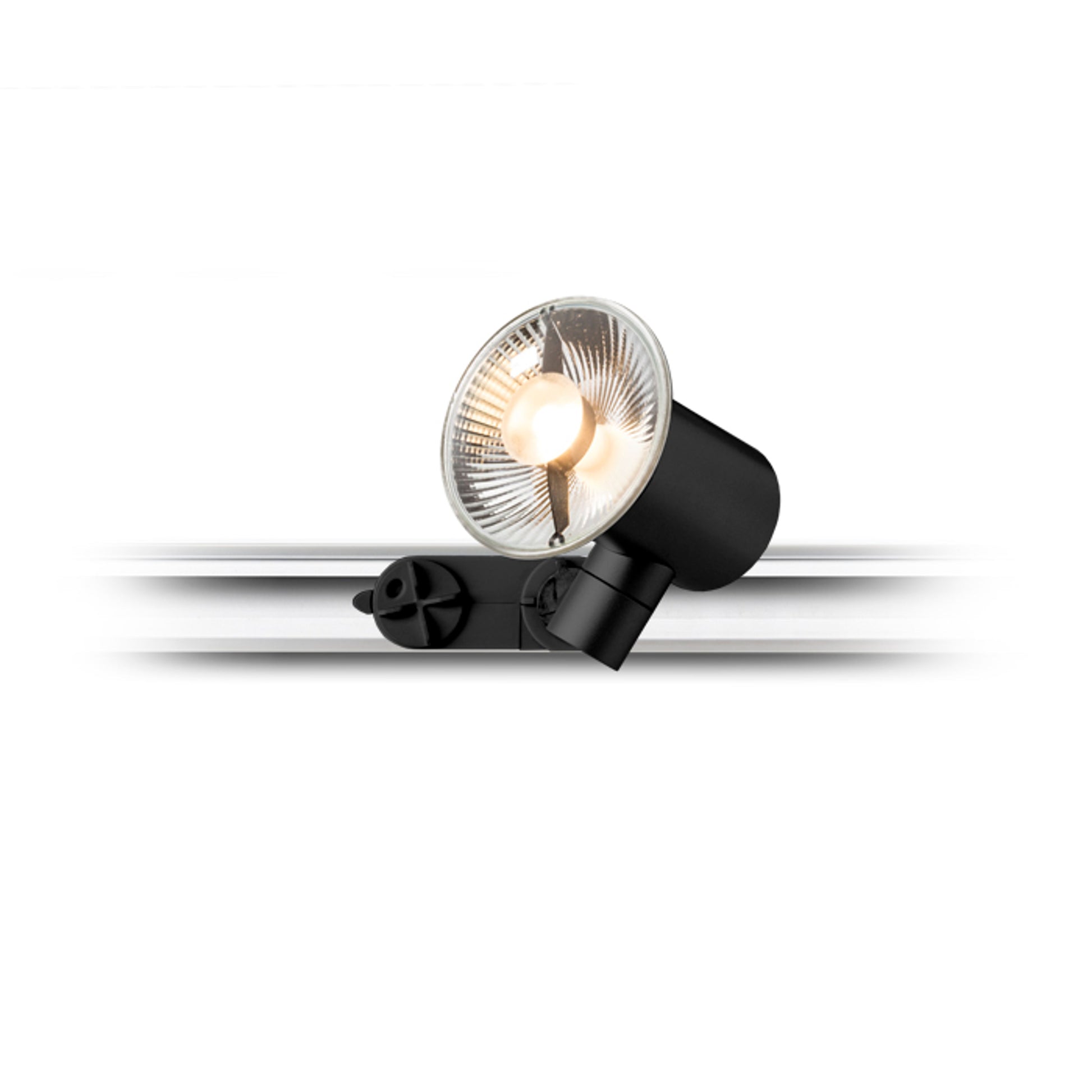 RENDL 3-circuit track system FAX for 3-circuit tracks black  230V LED GU10 12W R11724 5