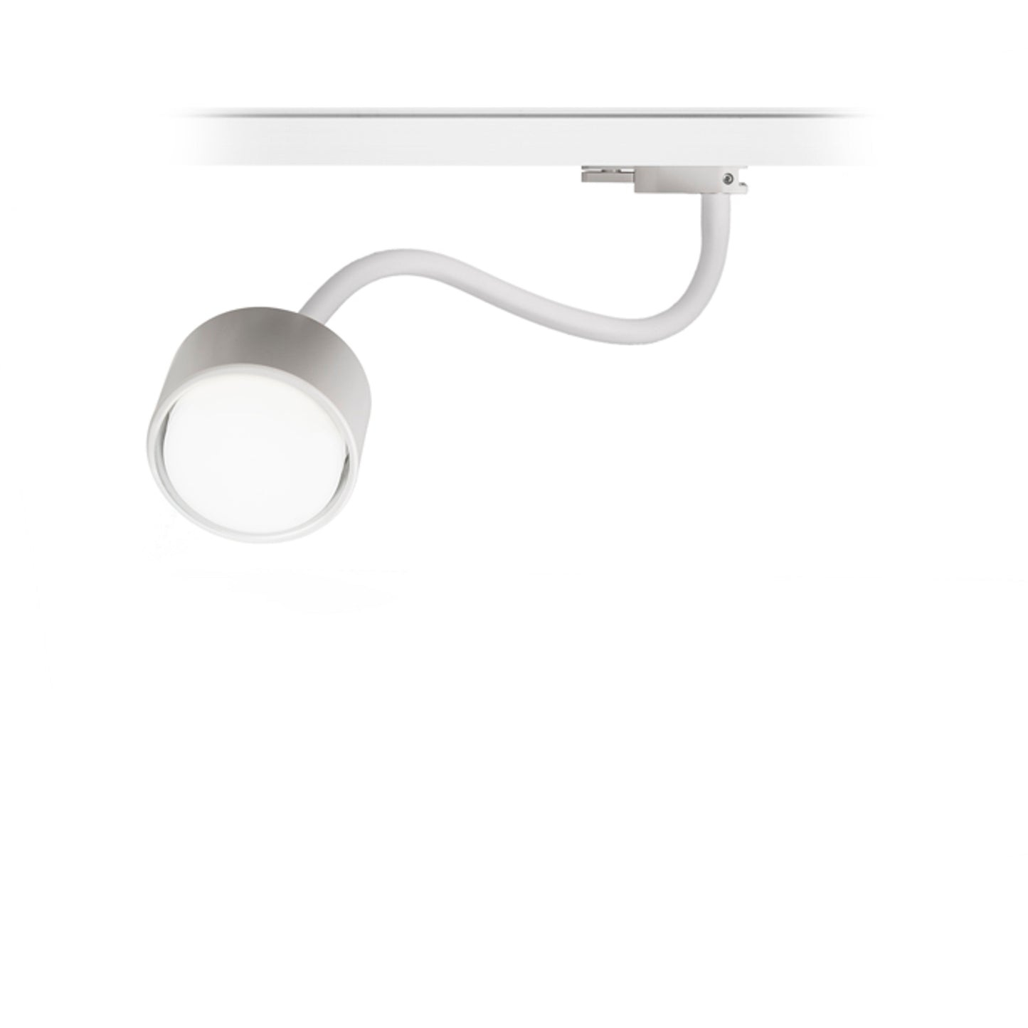 RENDL 3-circuit track system PIXIE on goose neck for 3-circuit tracks white 230V LED GX53 7W R11768 5