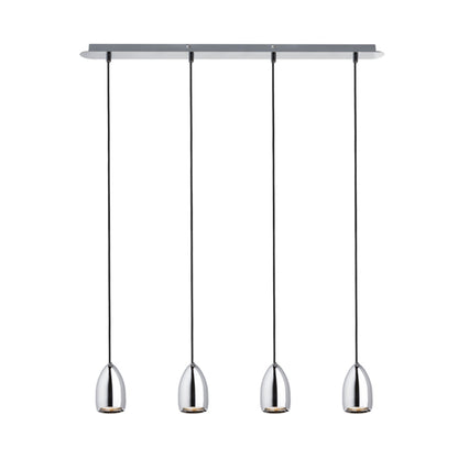RENDL pendant lamp BABADES IV pendant  chrome 230V GU10 4x35W R12083 1