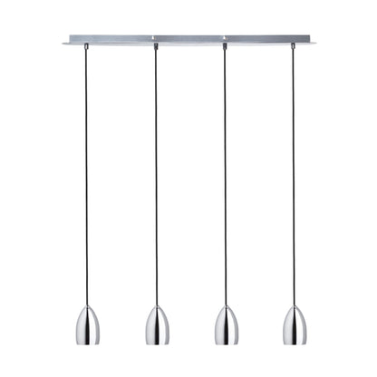 RENDL pendant lamp BABADES IV pendant  chrome 230V GU10 4x35W R12083 2