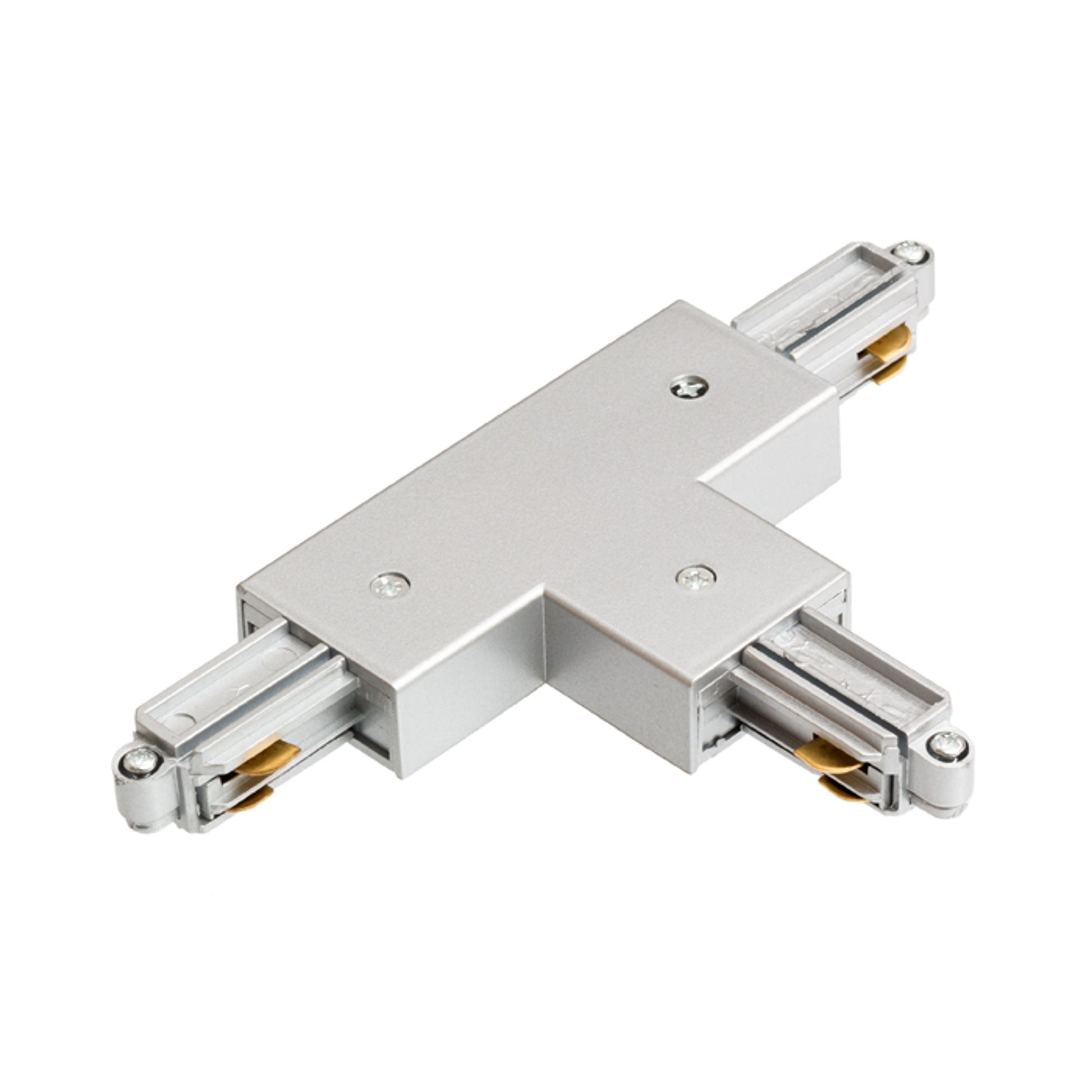 RENDL 1-circuit track system 1F T connector, polarity left silver grey  230V  R12274 1
