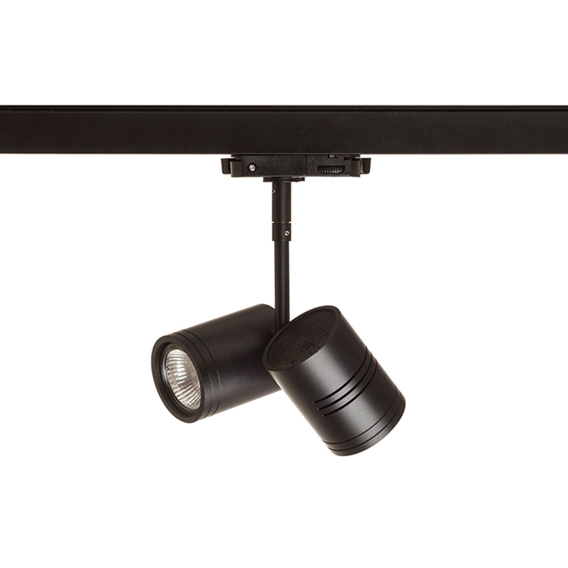RENDL 3-circuit track system BEEBA II for 3-circuit tracks black  230V LED GU10 2x8W R12313 4