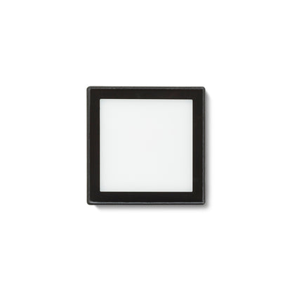 RENDL outdoor lamp DEJAVU SQ 9 recessed black 230V LED 3.5W IP65 3000K R12530 5