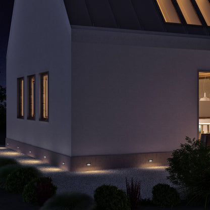 RENDL outdoor lamp GORDIQ L recessed anthracite grey 230V LED 3W IP65 3000K R12538 4