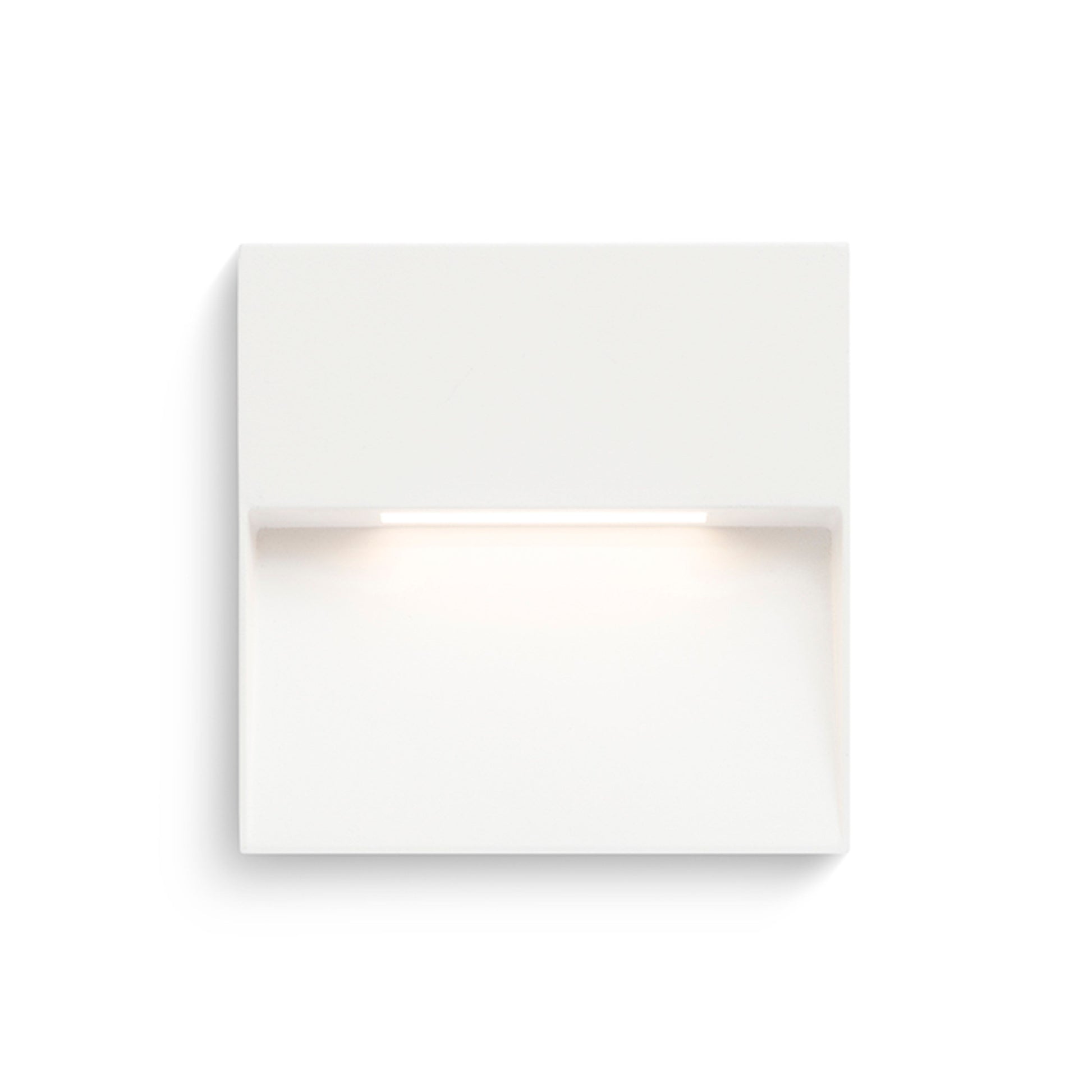 RENDL outdoor lamp AQILA SQ wall white  230V LED 6W IP54  3000K R12542 5